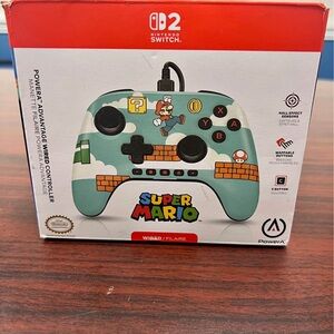 PowerA Super Mario Wired Controller for Nintendo Switch - Teal
